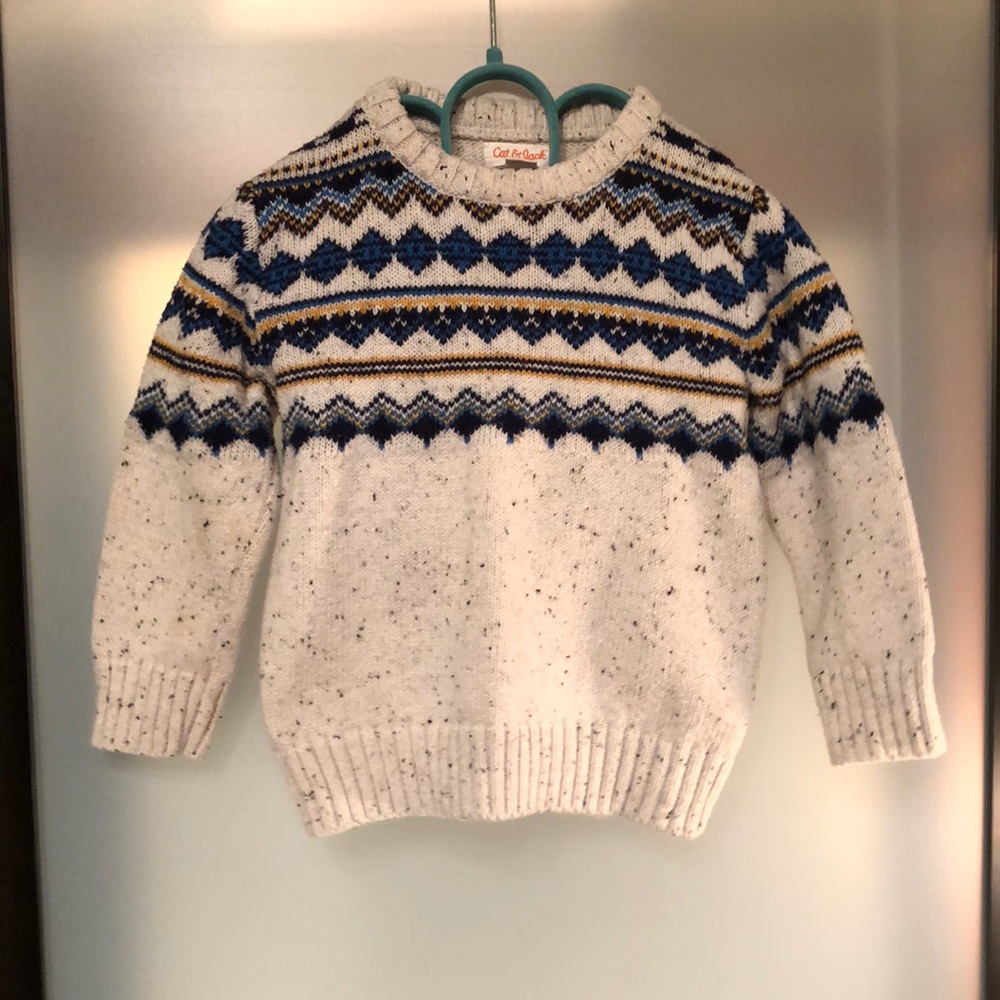 Cat & Jack cotton/nylon blend sweater 2T